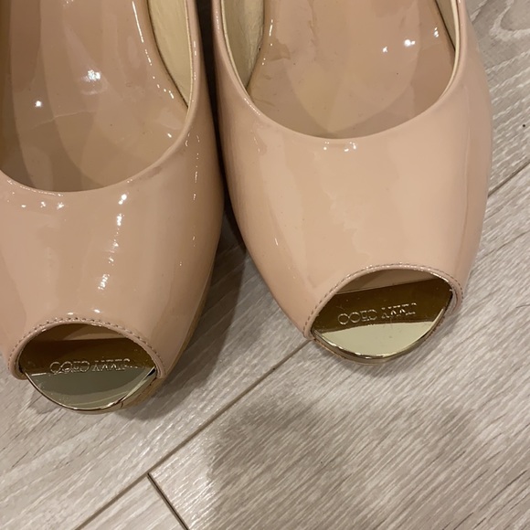 Jimmy Choo wedges, worn once. - Picture 6 of 6